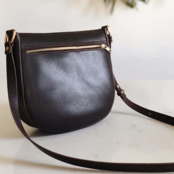 *THE SADDLE BAG IN COCOA - Picture 5 of 10